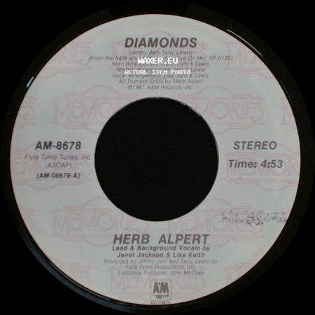 Herb Alpert - Making Love In The Rain / Diamonds side B