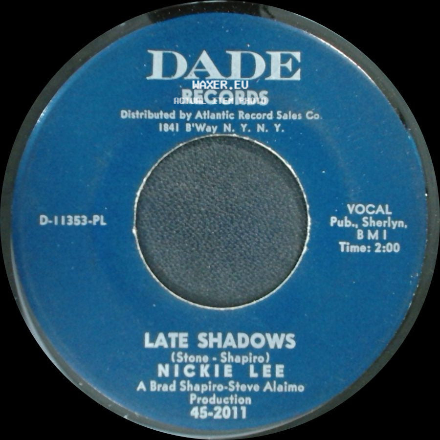 Nickie Lee - Late Shadows / The Ten Commandments Of Man side A