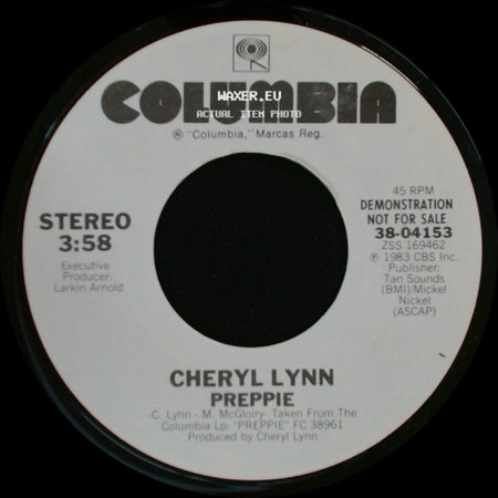 Cheryl Lynn - Preppie / Preppie side B