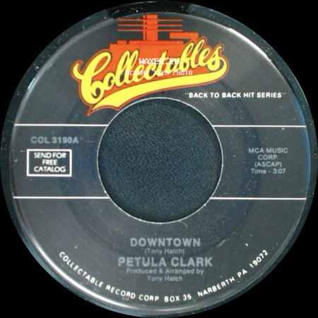 Petula Clark - Downtown / Kiss Me Goodbye side A