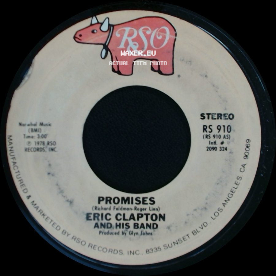 Eric Clapton And His Band - Promises / Watch Out For Lucy side A