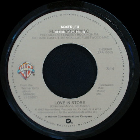 Fleetwood Mac - Love In Store / Can't Go Back side A