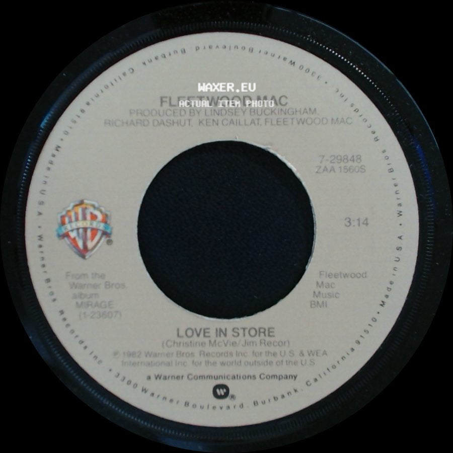 Fleetwood Mac - Love In Store / Can't Go Back side A