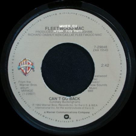 Fleetwood Mac - Love In Store / Can't Go Back side B