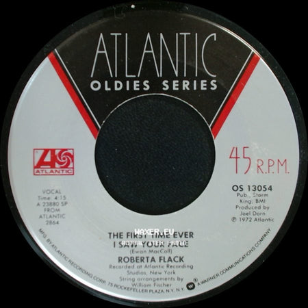 Roberta Flack - The First Time Ever I Saw Your Face / Will You Still Love Me Tomorrow side A