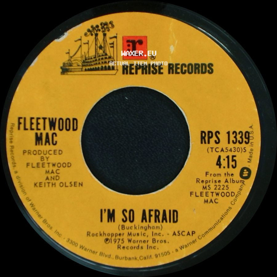 Fleetwood Mac - Over My Head / I'm So Afraid side B