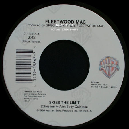 Fleetwood Mac - The Second Time / Skies The Limit side B