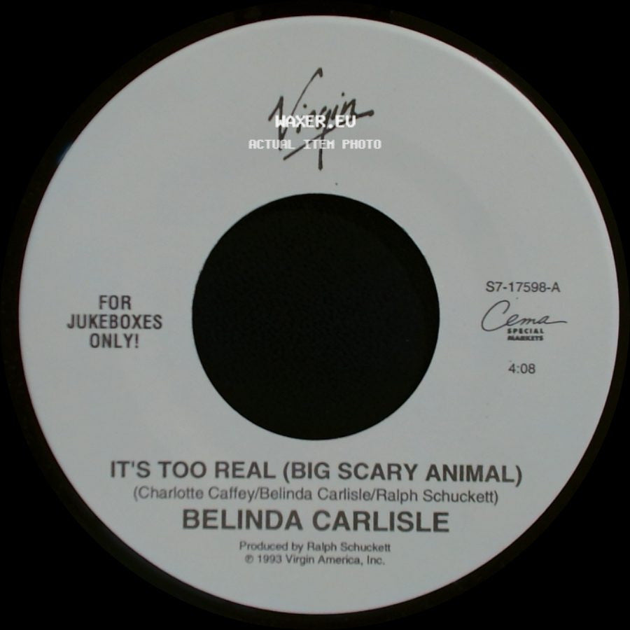 Belinda Carlisle - It's Too Real (Big Scary Animal) / Windows Of The World side A