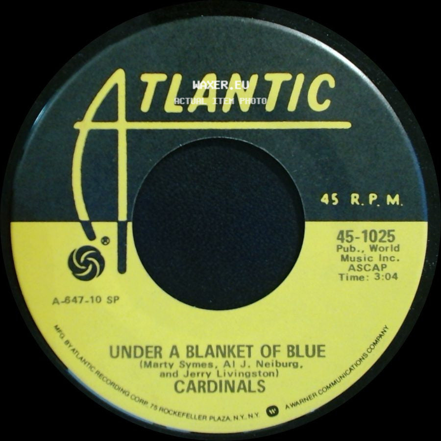 Cardinals - Under A Blanket Of Blue / Please, Baby side A