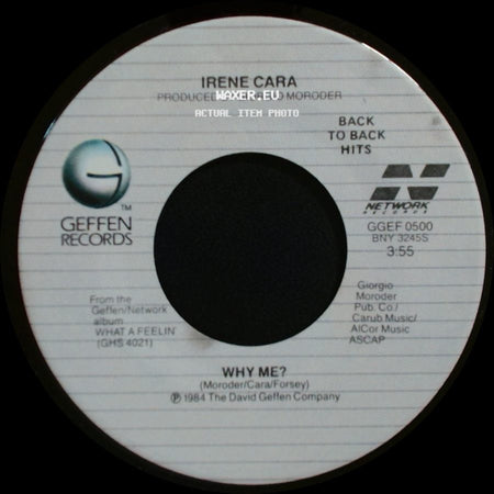 Irene Cara - Breakdance / Why Me? side B