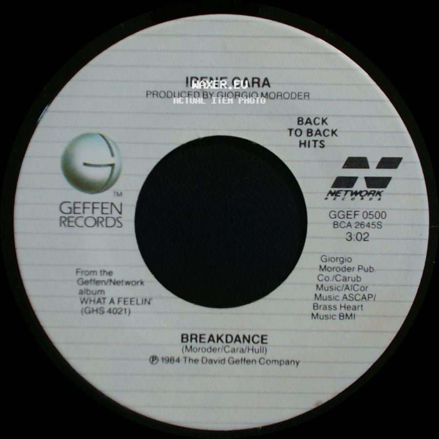 Irene Cara - Why Me? / Breakdance side B