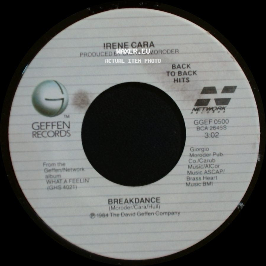 Irene Cara - Breakdance / Why Me? side A