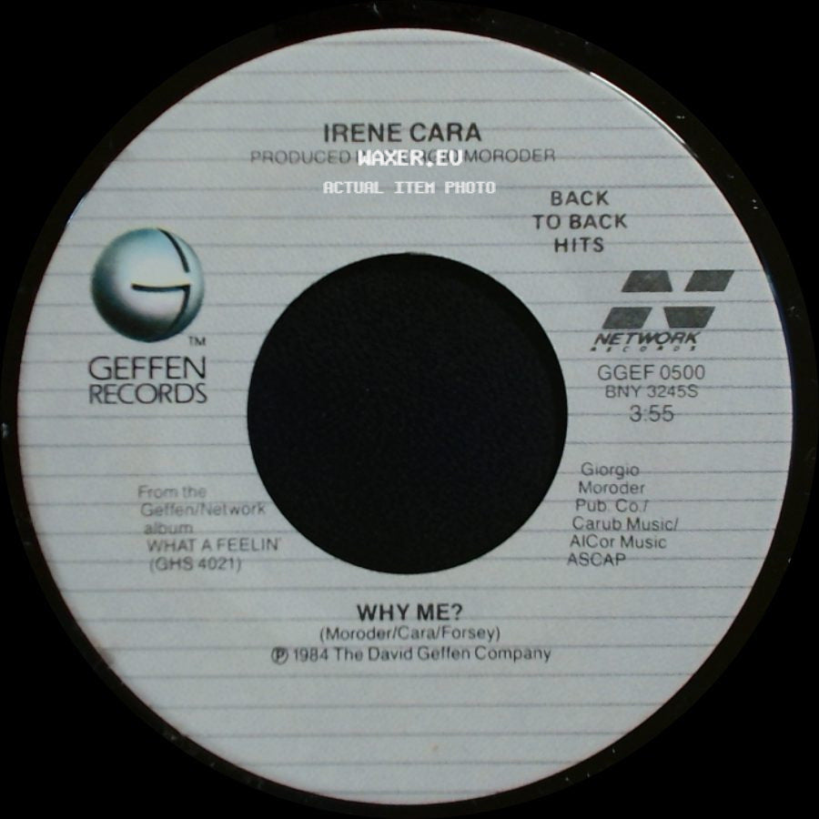 Irene Cara - Breakdance / Why Me? side B
