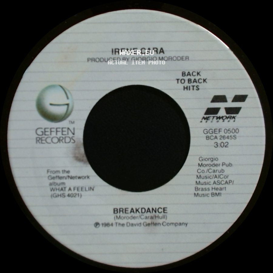 Irene Cara - Breakdance / Why Me? side A