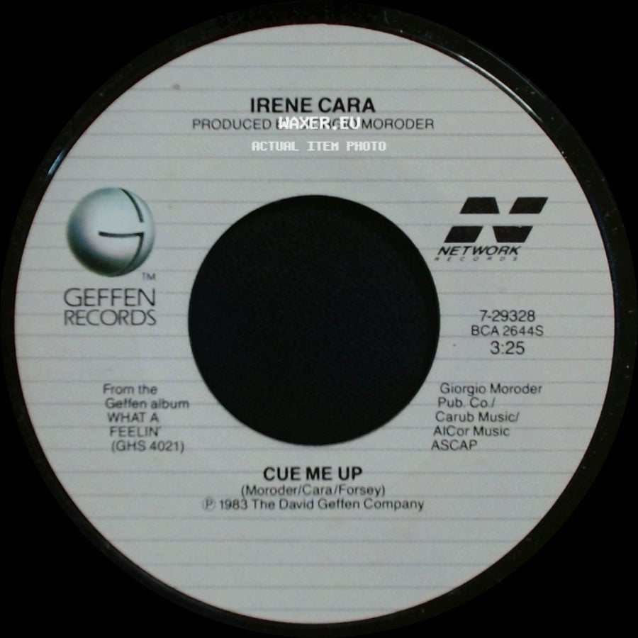 Irene Cara - Cue Me Up / Breakdance side A