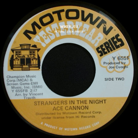 Ace Cannon - Somewhere My Love / Strangers In The Night side B