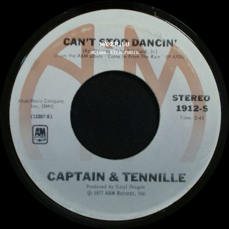 Captain & Tennille - Mis Canciones (The Good Songs) / Can't Stop Dancin' side B