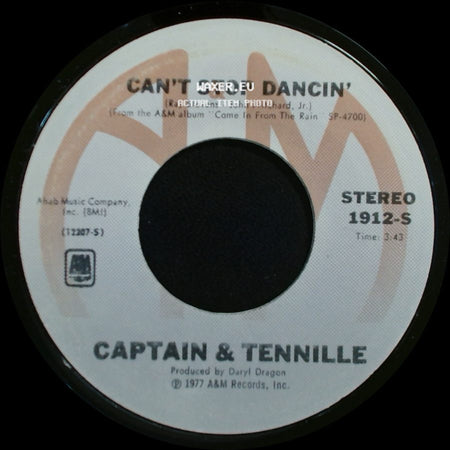 Captain & Tennille - Mis Canciones (The Good Songs) / Can't Stop Dancin' side B