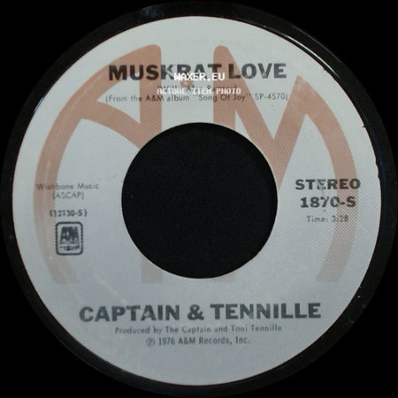 Captain & Tennille - Honey Come Love Me / Muskrat Love side B