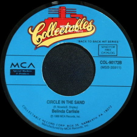 Belinda Carlisle - Circle In The Sand / Heaven Is A Place On Earth side A