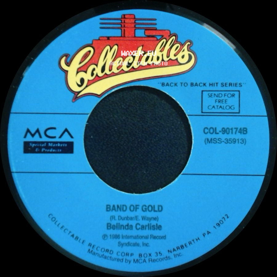 Belinda Carlisle - Band Of Gold / Mad About You side A