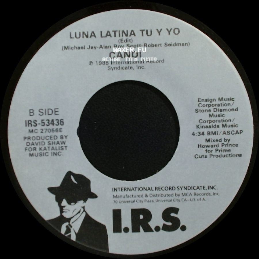 Candi - Dancing Under A Latin Moon (Edit) / Luna Latina Tu Y Yo (Edit) side B