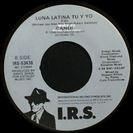 Candi - Dancing Under A Latin Moon (Edit) / Luna Latina Tu Y Yo (Edit) side B