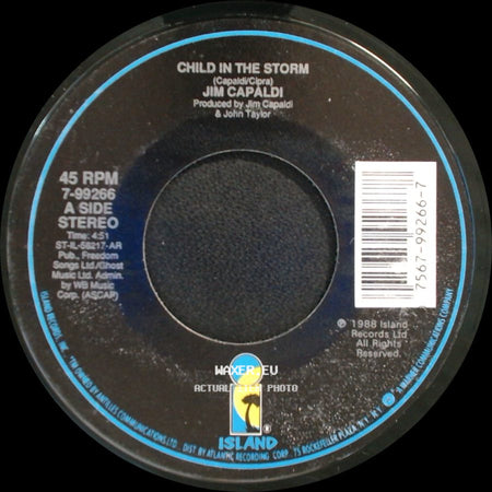 Jim Capaldi - Something So Strong / Child In The Storm side B
