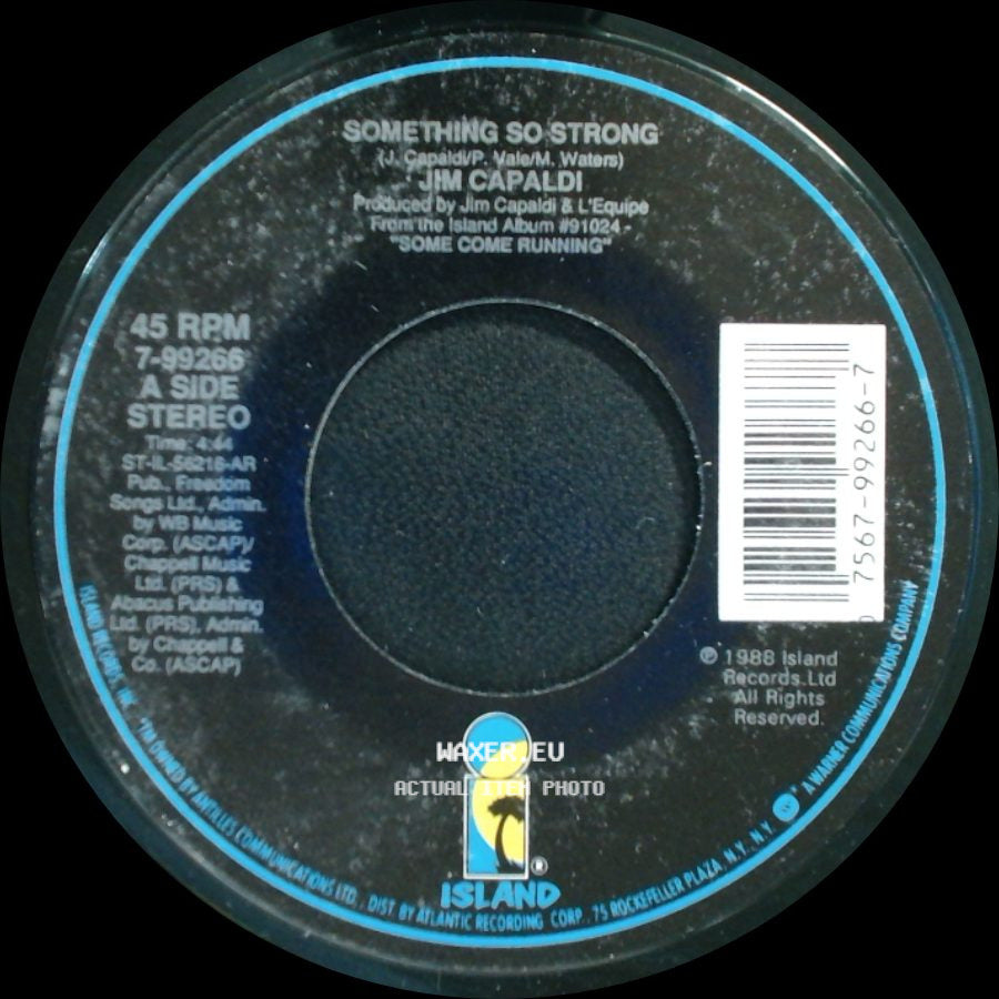 Jim Capaldi - Child In The Storm / Something So Strong side B