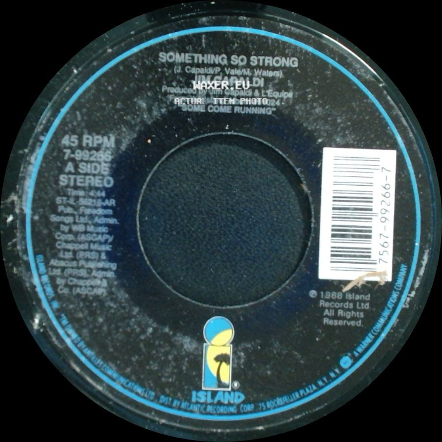 Jim Capaldi - Something So Strong / Child In The Storm side A
