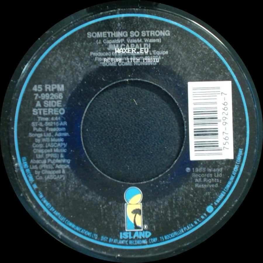 Jim Capaldi - Something So Strong / Child In The Storm side A