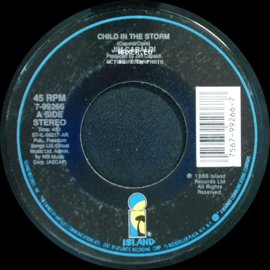 Jim Capaldi - Child In The Storm / Something So Strong side A