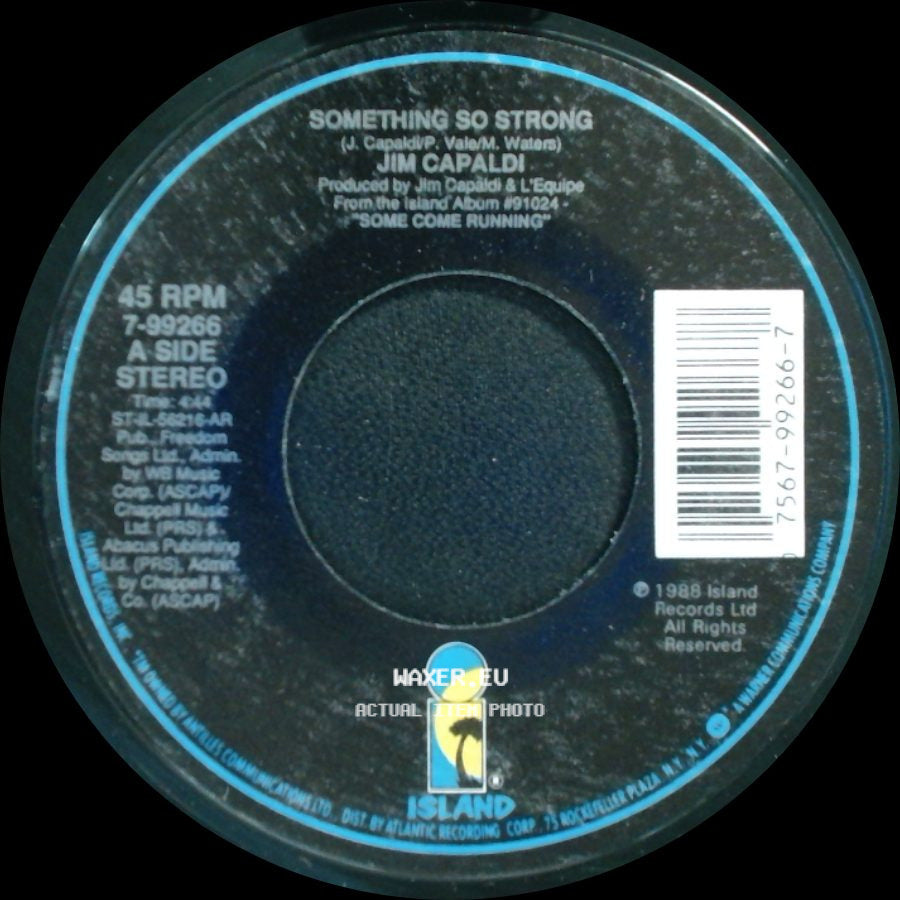 Jim Capaldi - Child In The Storm / Something So Strong side B