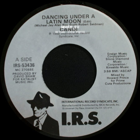 Candi - Dancing Under A Latin Moon (Edit) / Luna Latina Tu Y Yo (Edit) side A