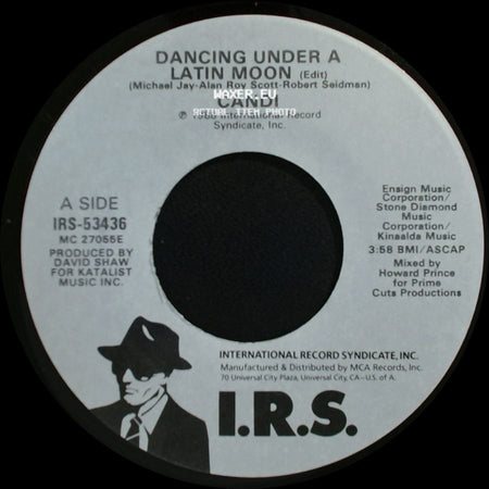 Candi - Dancing Under A Latin Moon (Edit) / Luna Latina Tu Y Yo side A