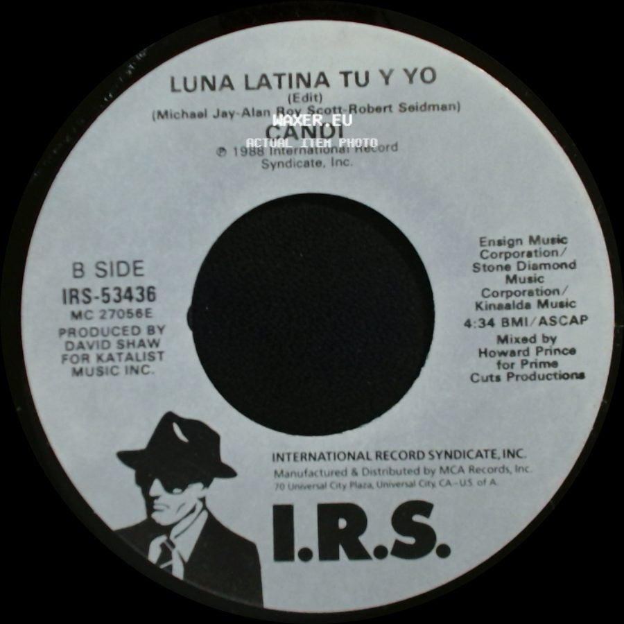 Candi - Dancing Under A Latin Moon (Edit) / Luna Latina Tu Y Yo side B