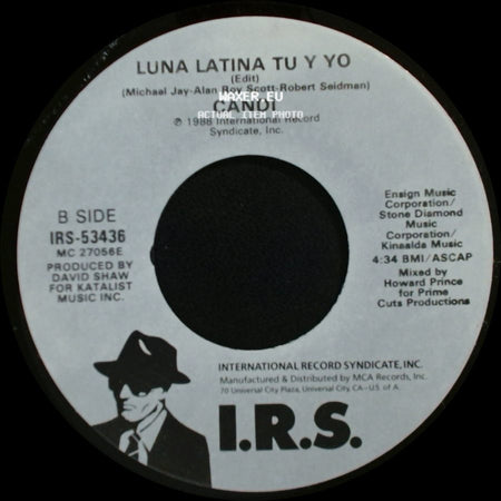 Candi - Dancing Under A Latin Moon (Edit) / Luna Latina Tu Y Yo side B