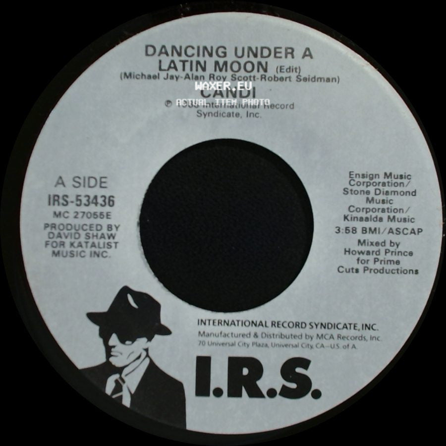 Candi - Dancing Under A Latin Moon (Edit) / Luna Latina Tu Y Yo side A