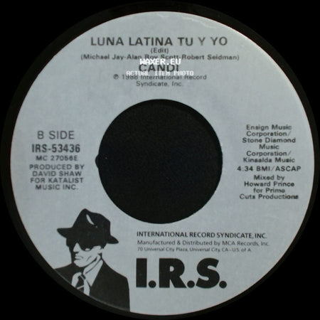 Candi - Dancing Under A Latin Moon (Edit) / Luna Latina Tu Y Yo side B