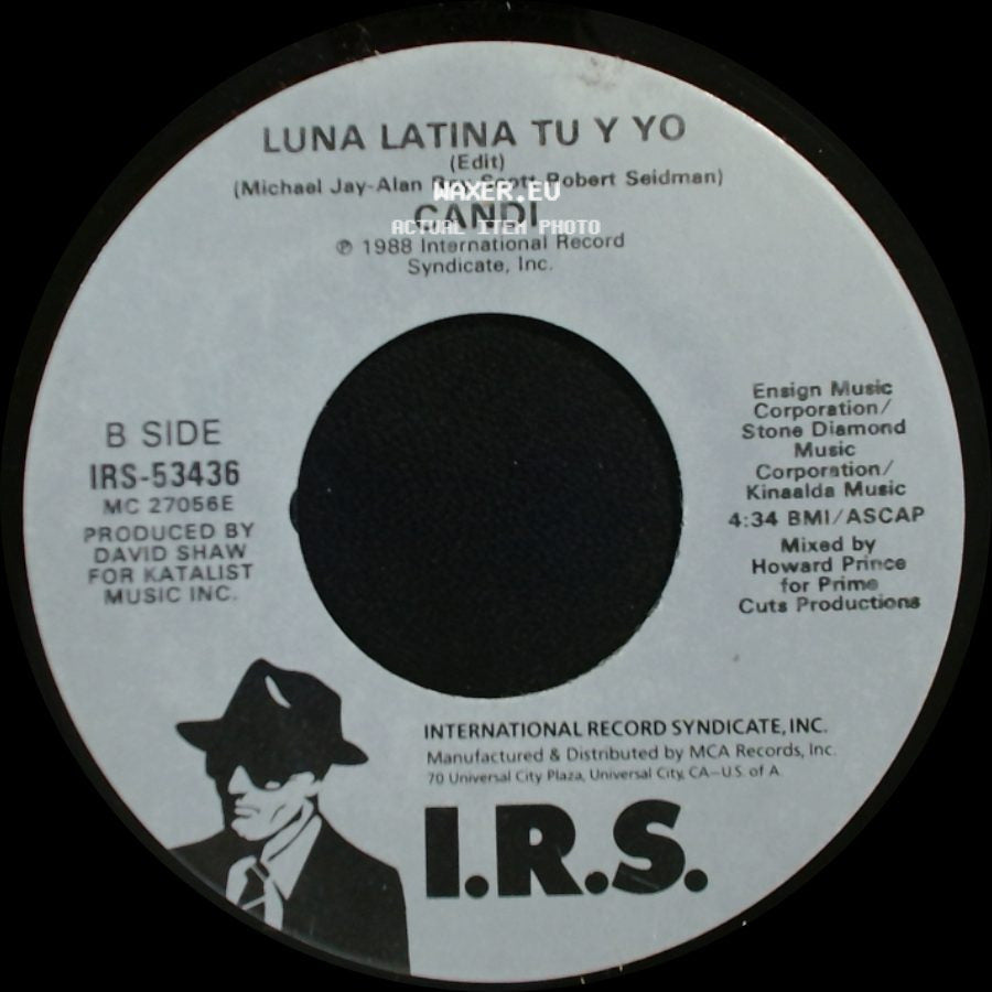 Candi - Dancing Under A Latin Moon (Edit) / Luna Latina Tu Y Yo side B