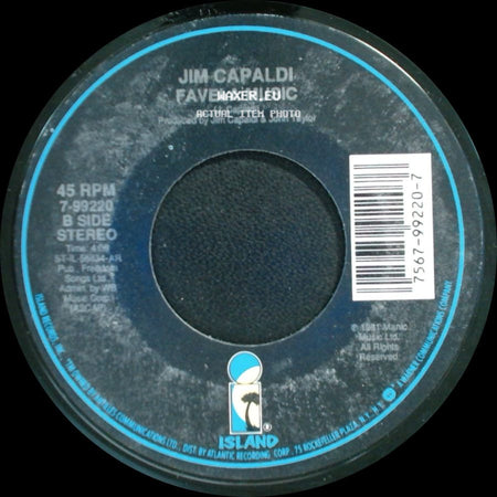 Jim Capaldi - Some Come Running / Favela Music side B