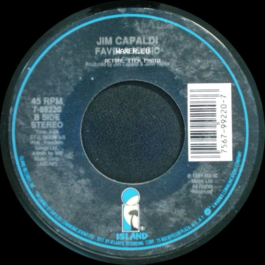 Jim Capaldi - Some Come Running / Favela Music side B