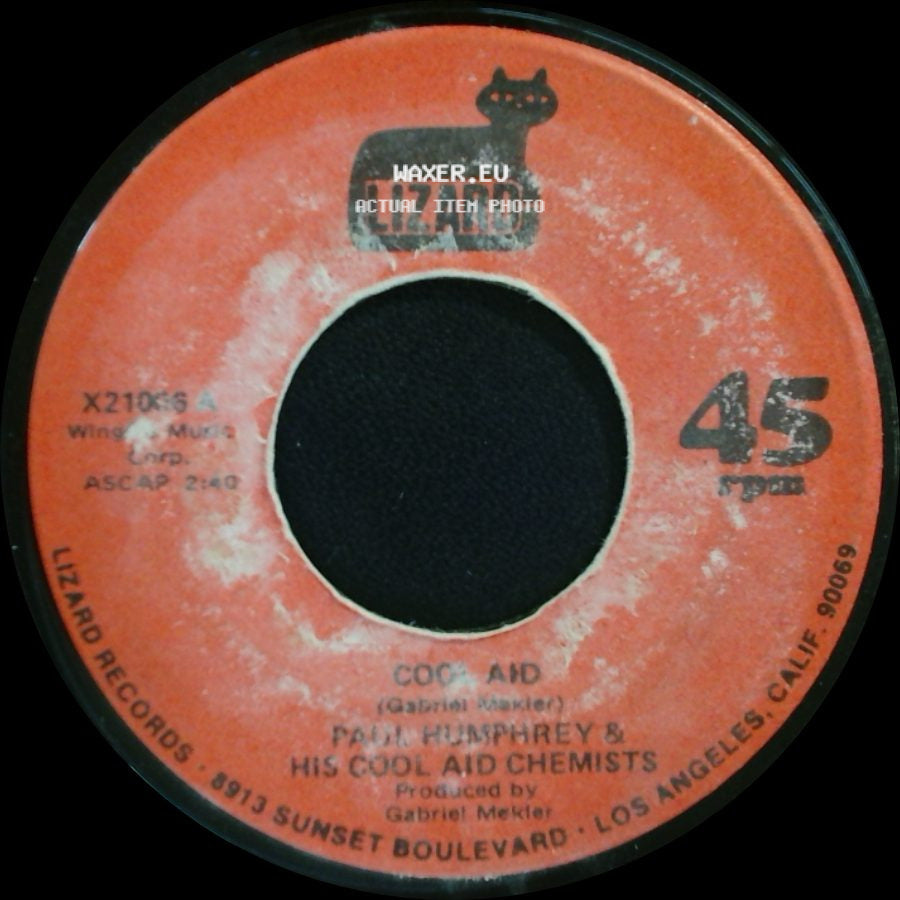 Paul Humphrey & His Cool Aid Chemists - Cool Aid / Detroit side A
