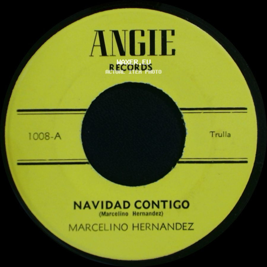 Marcelino Hernandez - Navidad Contigo / La Luz side A