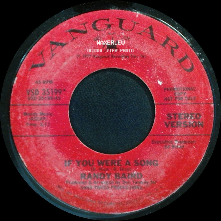 Randy Baird / Randy Band - If You Were A Song / If You Were A Song side B