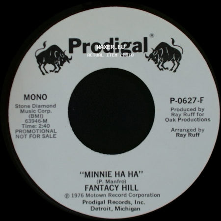 Fantacy Hill - Minnie Ha Ha / Minnie Ha Ha side A