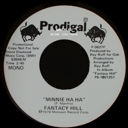 Fantacy Hill - Minnie Ha Ha / Minnie Ha Ha side A