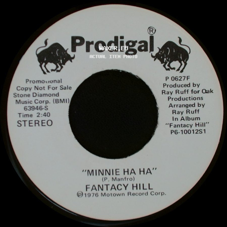 Fantacy Hill - Minnie Ha Ha / Minnie Ha Ha side B