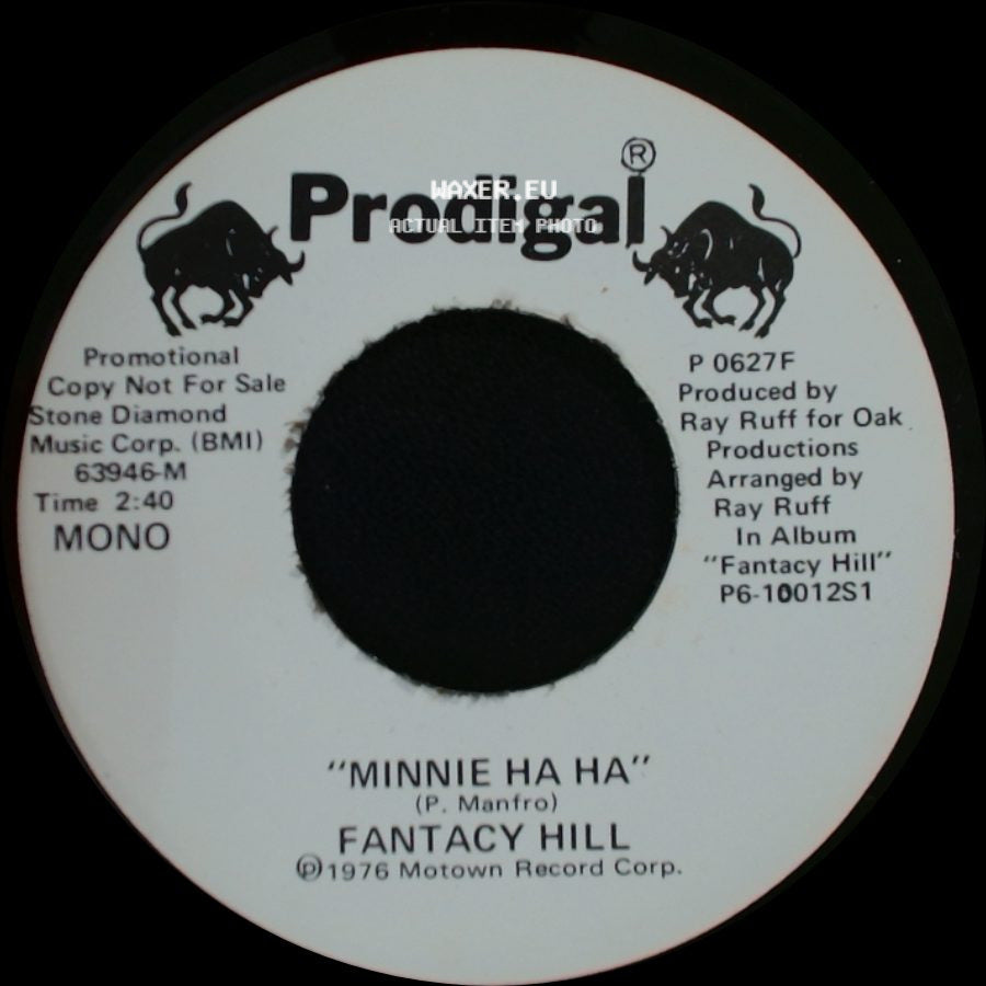 Fantacy Hill - Minnie Ha Ha / Minnie Ha Ha side A