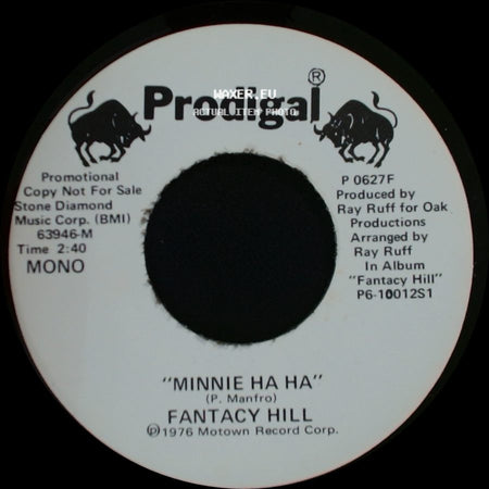 Fantacy Hill - Minnie Ha Ha / Minnie Ha Ha side A